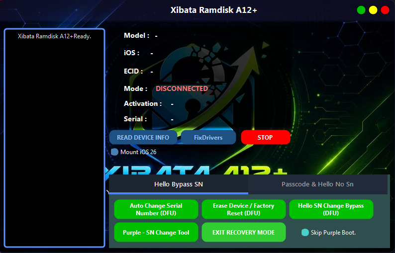XIBATA Ramdisk A12+